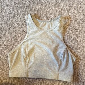 Outdoor Voices Heather Gray Sports Bra
